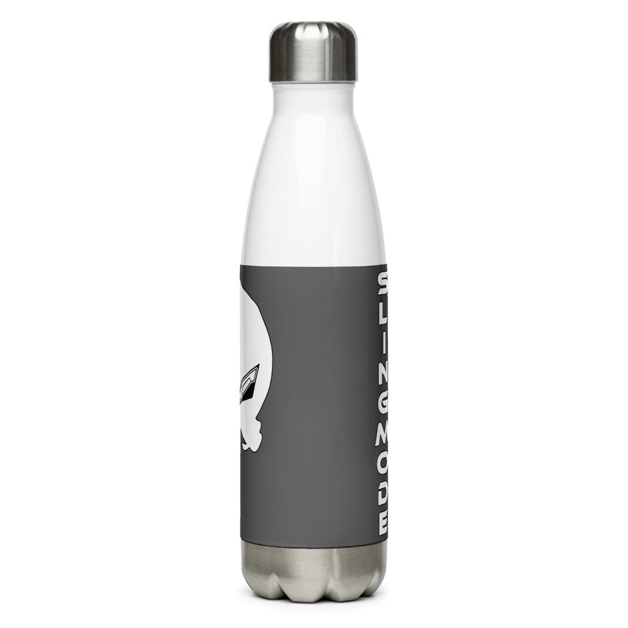 Slingmode Skull Stainless Steel Water Bottle (2020-2023 Gray)