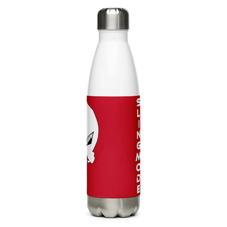 Slingmode Skull Stainless Steel Water Bottle (2020-2023 Dark Red)