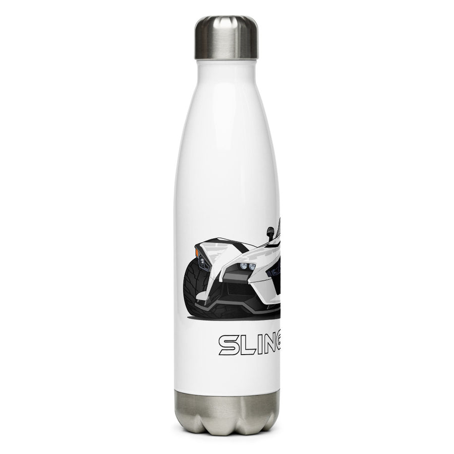 Slingmode Caricature Stainless Steel Water Bottle 2019 (SL Icon Monument White)
