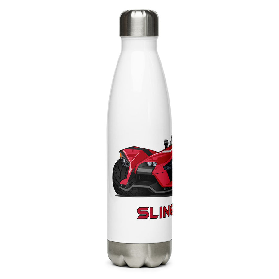 Slingmode Caricature Stainless Steel Water Bottle 2017 (SL Sunset Red)