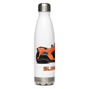 Slingmode Caricature Stainless Steel Water Bottle | 2015 SL LE Nuclear Sunset Orange Polaris Slingshot®