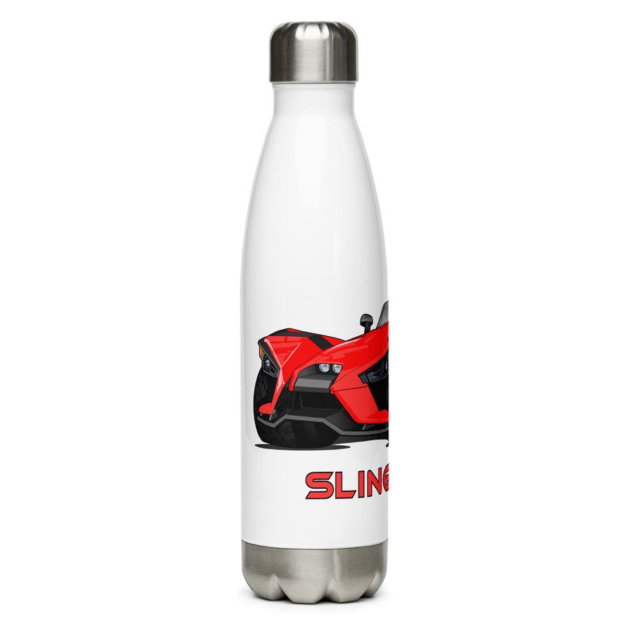 Slingmode Caricature Stainless Steel Water Bottle 2015 SL Red Pearl Polaris Slingshot®