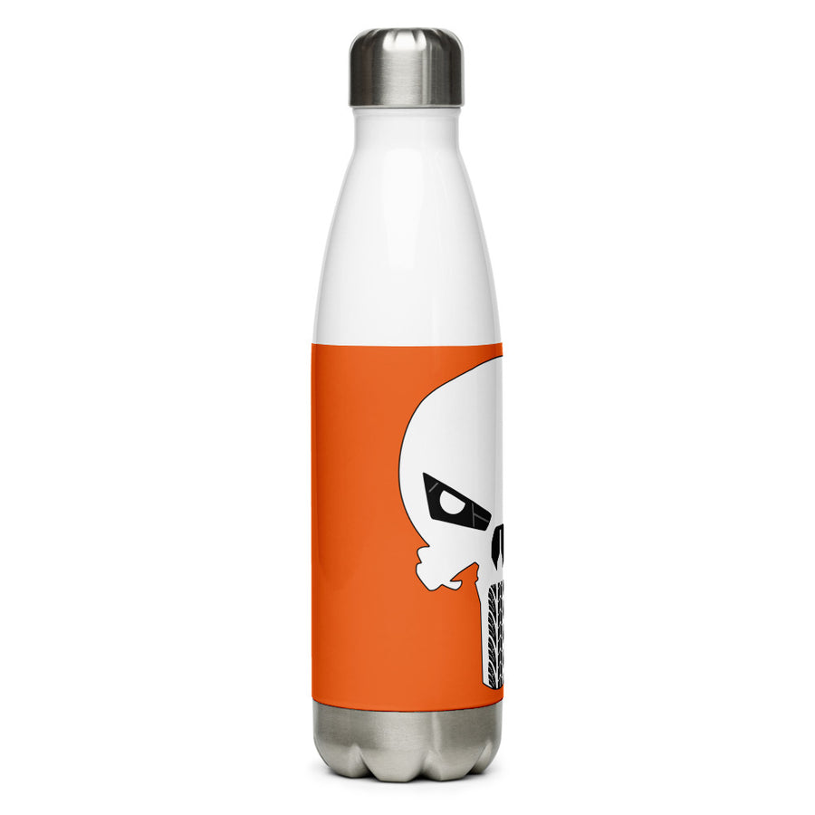 Slingmode Skull Stainless Steel Water Bottle (2015-2019 Orange)