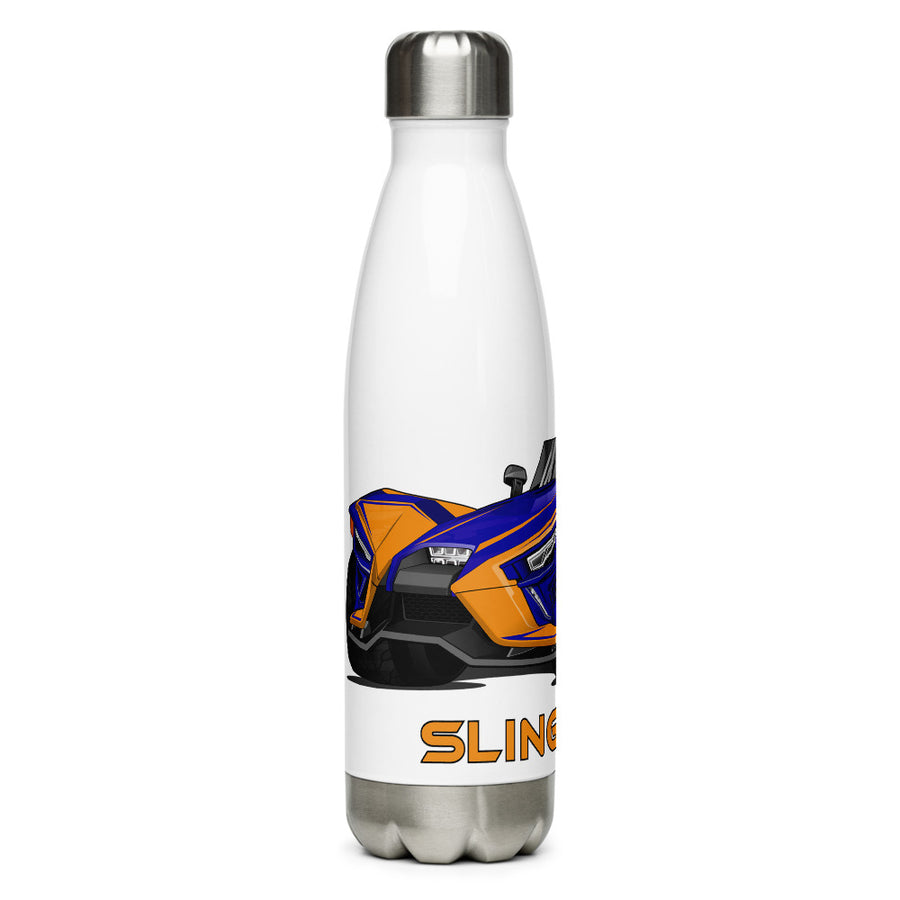 Slingmode Caricature Stainless Steel Water Bottle 2021 (R Sunrise Orange)