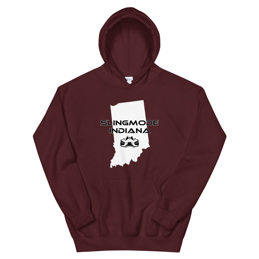 Slingmode State Design Men's Hoodie (Indiana)