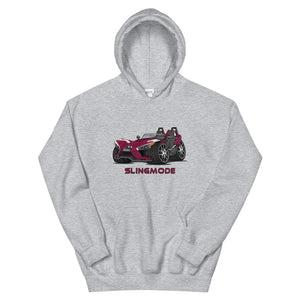 Slingmode Caricature Men's Hoodie 2017 (SL LE Midnight Cherry)