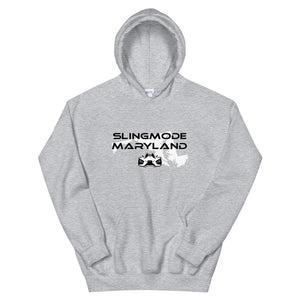 Slingmode State Design Men's Hoodie (Maryland)