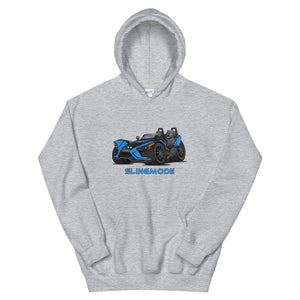 Slingmode Caricature Men's Hoodie 2018 (SLR Electric Blue)