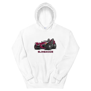 Slingmode Caricature Men's Hoodie 2017 (SL LE Midnight Cherry)