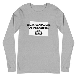 Slingmode State Design Men's Long Sleeve Tee (Wyoming)