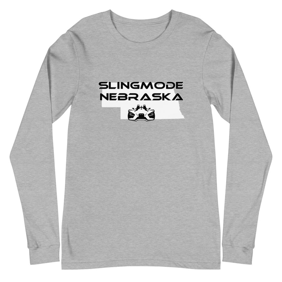 Slingmode State Design Men's Long Sleeve Tee (Nebraska)