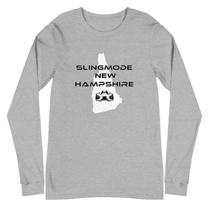 Slingmode State Design Men's Long Sleeve Tee (New Hampshire)