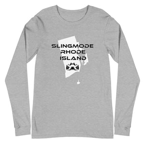 Slingmode State Design Men's Long Sleeve Tee (Rhode Island)
