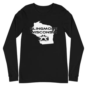 Slingmode State Design Men's Long Sleeve Tee (Wisconsin)