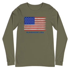 Slingmode USA Men's Long Sleeve Tee (American Flag)