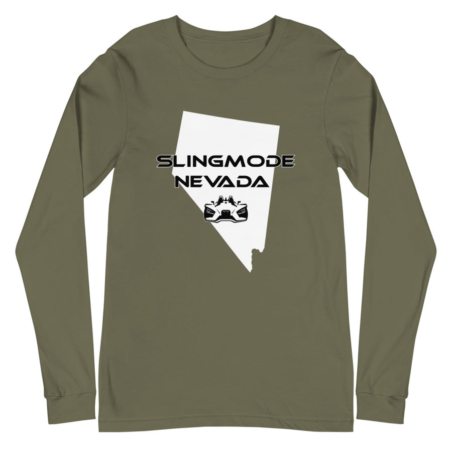 Slingmode State Design Men's Long Sleeve Tee (Nevada)