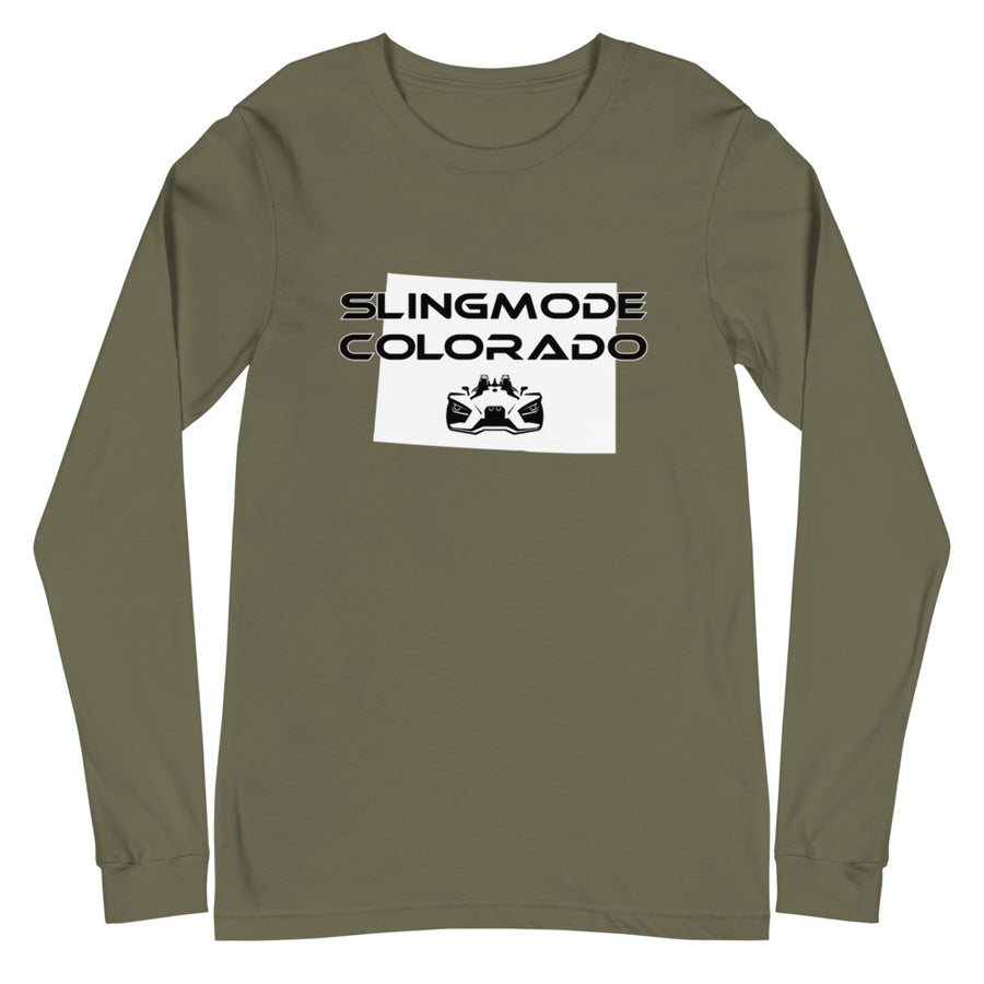 Slingmode State Design Men's Long Sleeve Tee (Colorado)