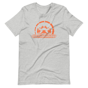 Slingmode Official Logo Men's T-Shirt (Nuclear Sunset Orange)