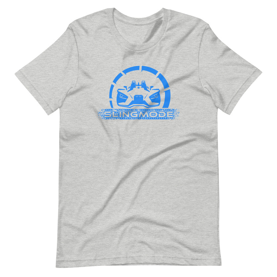 Slingmode Official Logo Men's T-Shirt (Blue Steel)