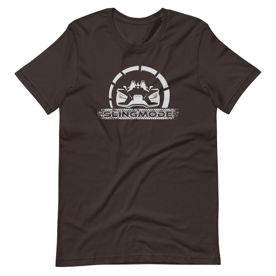 Slingmode Official Logo Men's T-Shirt (Turbo Silver)