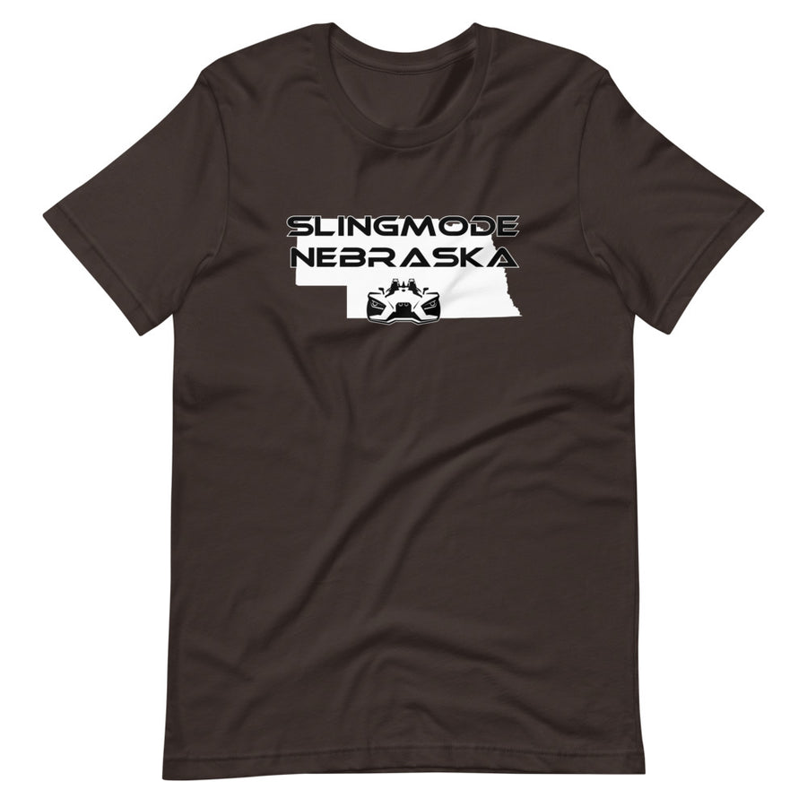 Slingmode State Design Men's T-shirt (Nebraska)