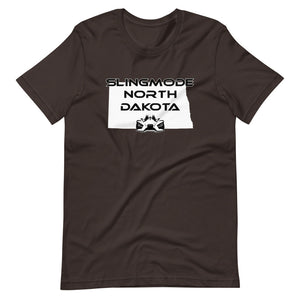 Slingmode State Design Men's T-shirt (North Dakota)