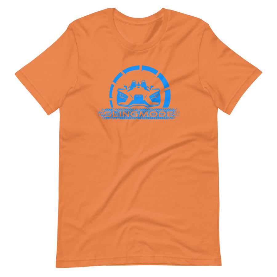 Slingmode Official Logo Men's T-Shirt (Electric Blue)