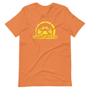 Slingmode Official Logo Men's T-Shirt (Daytona Yellow)