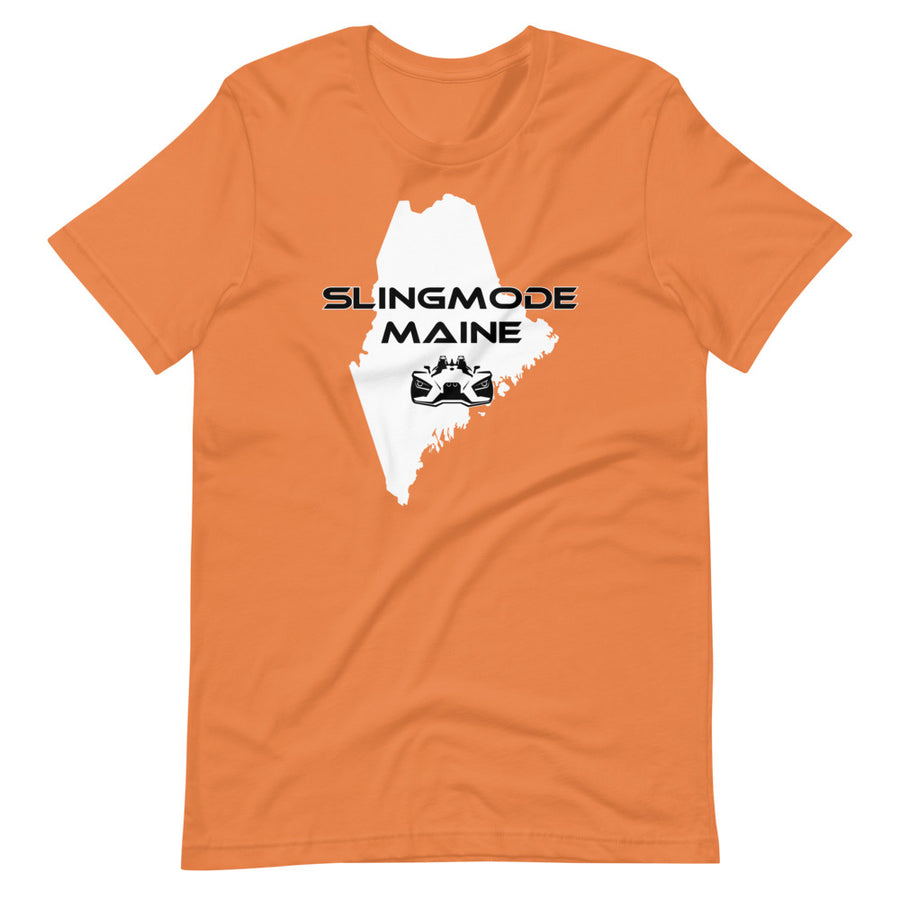 Slingmode State Design Men's T-shirt (Maine)