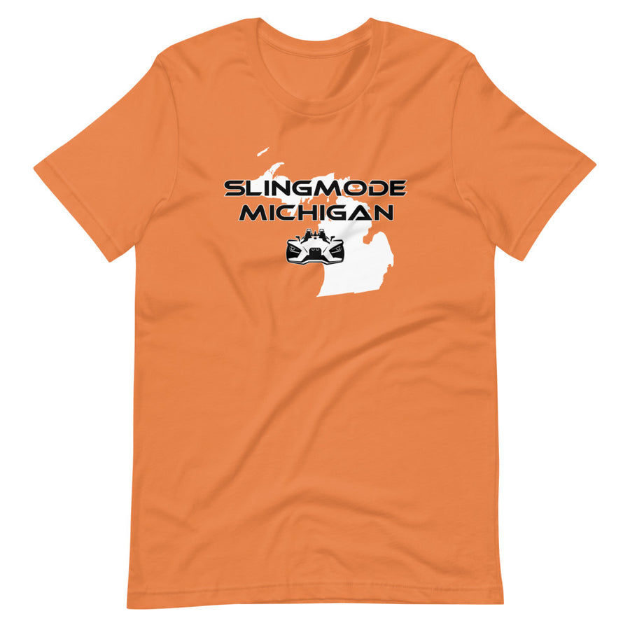 Slingmode State Design Men's T-shirt (Michigan)