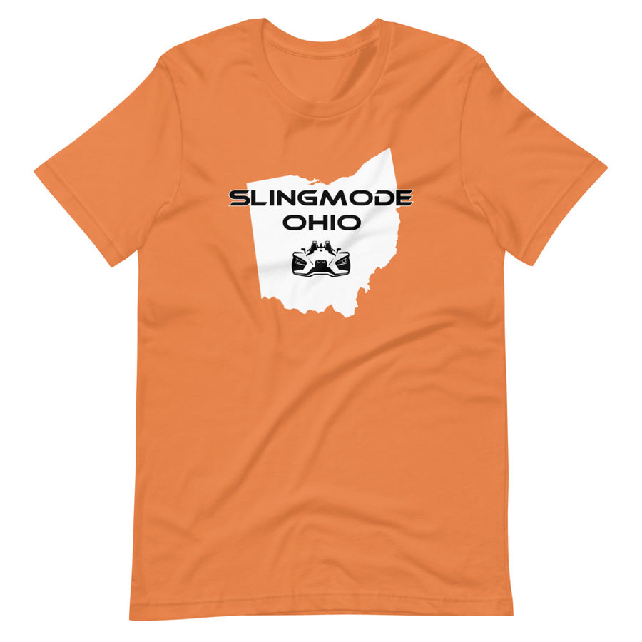 Slingmode State Design Men's T-shirt (Ohio)