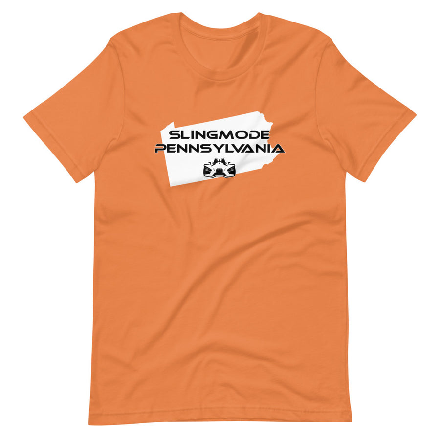 Slingmode State Design Men's T-shirt (Pennsylvania)