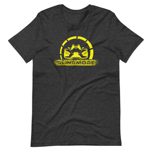 Slingmode Official Logo Men's T-Shirt (Daytona Yellow)