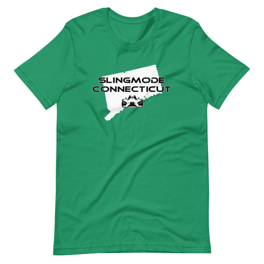 Slingmode State Design Men's T-shirt (Connecticut)