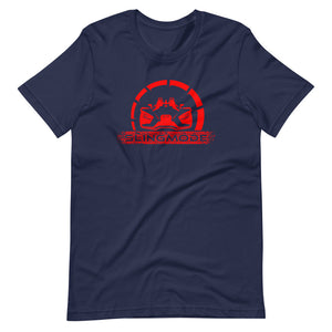 Slingmode Official Logo Men's T-Shirt (Red Pearl)