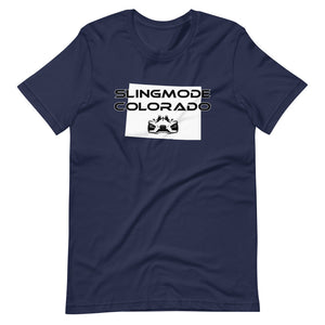 Slingmode State Design Men's T-shirt (Colorado)