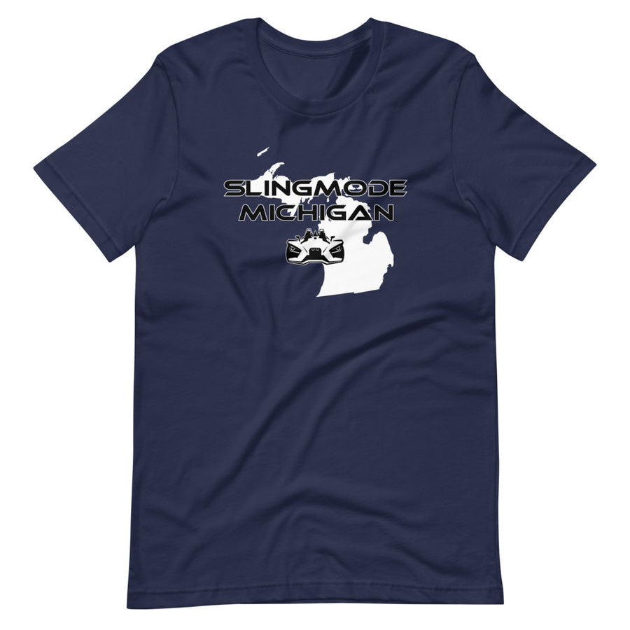 Slingmode State Design Men's T-shirt (Michigan)