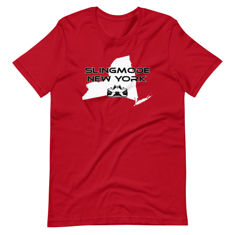 Slingmode State Design Men's T-shirt (New York)