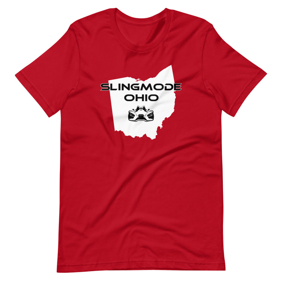 Slingmode State Design Men's T-shirt (Ohio)