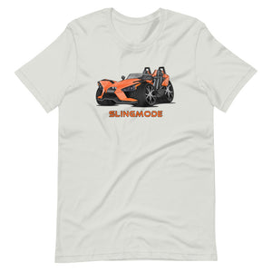 Slingmode Men's T-Shirt | 2015 SL LE Nuclear Sunset Orange Polaris Slingshot®