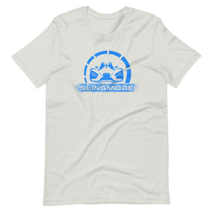 Slingmode Official Logo Men's T-Shirt (Blue Steel)