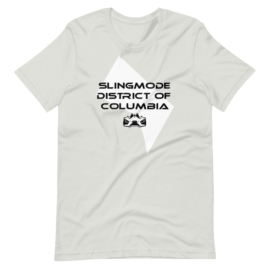 Slingmode State Design Men's T-shirt (District of Columbia)