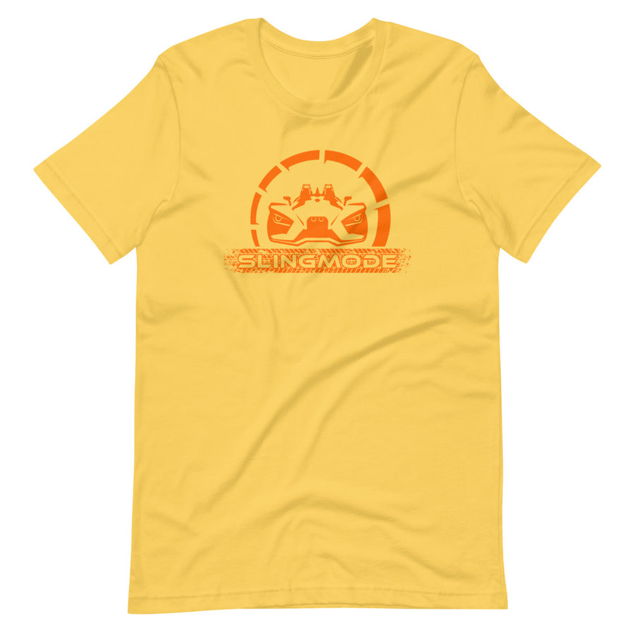 Slingmode Official Logo Men's T-Shirt (Afterburner Orange)
