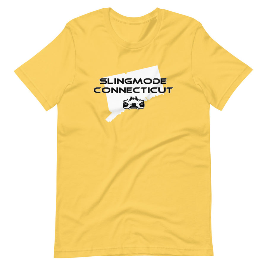 Slingmode State Design Men's T-shirt (Connecticut)