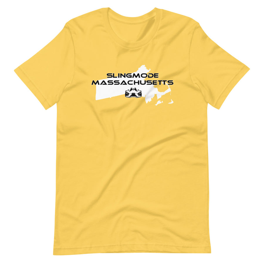 Slingmode State Design Men's T-shirt (Massachusetts)