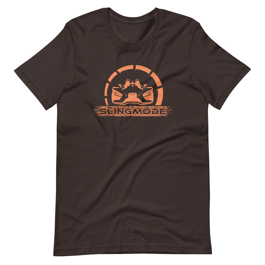 Slingmode Official Logo Men's T-Shirt (Volt Orange)