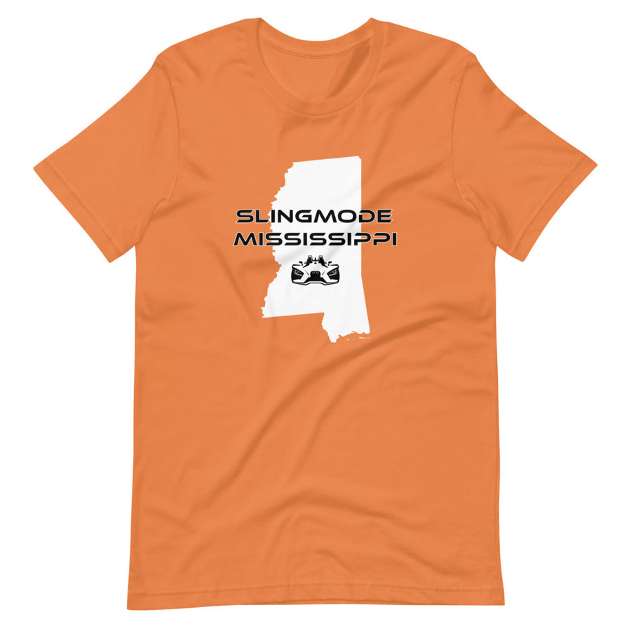 Slingmode State Design Men's T-shirt (Mississippi)