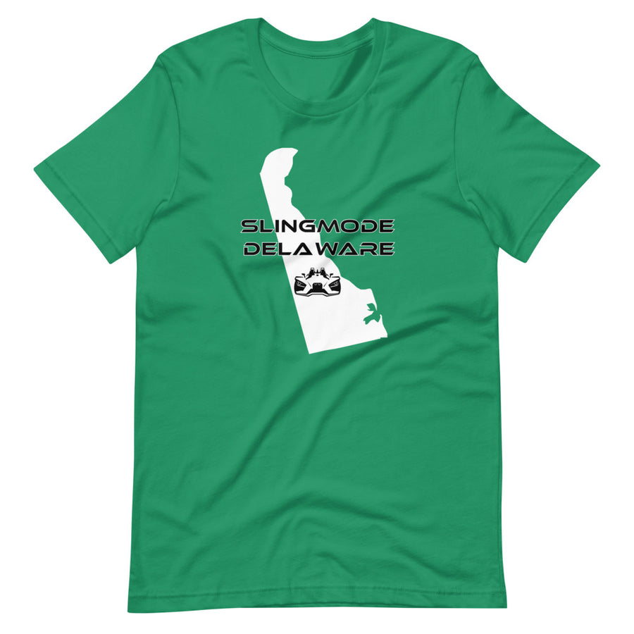 Slingmode State Design Men's T-shirt (Delaware)