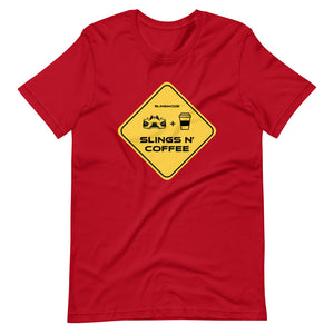Slingmode Slings N' Coffee Men's T-Shirt