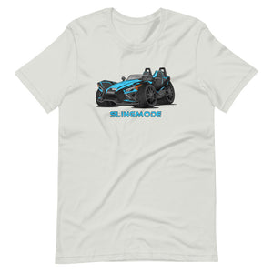 Slingmode Caricature Men's T-Shirt 2020 (R Miami Blue)